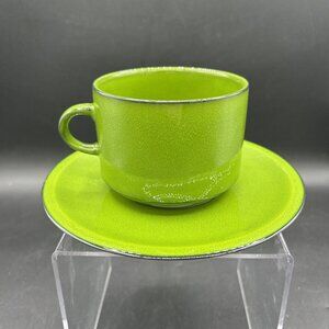 Villeroy Boch Agadir Green Large Teacup And Saucer